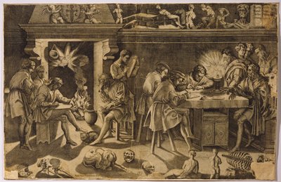 The Academy of Baccio Bandinelli by Enea Vico